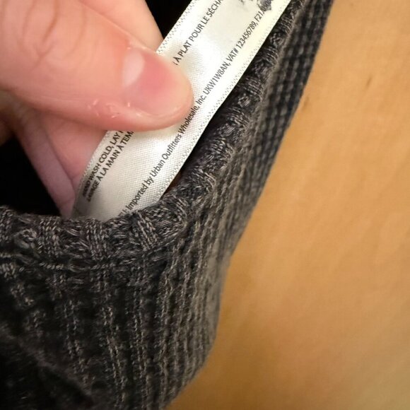 Urban Outfitters Out From Under ruched halter mini dress black womens XS - Picture 4 of 5